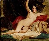 Famous Female Paintings - Female Nude in a Landscape